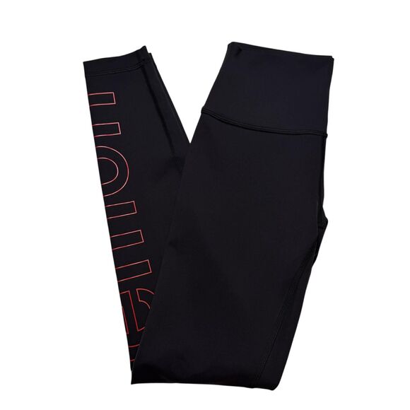 Lululemon Wunder Under High Rise Tight 28" Everlux *Lunar New Year Black - Picture 6 of 11